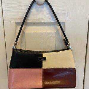Faux Gucci Color Block Shoulder Bag